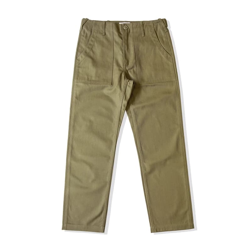 Pantalon fatigue Red Tornado OG-107 vert armée pour pêche traditionnelle - Twill serge confortable classique