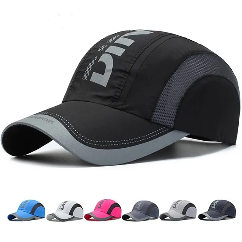 Casquette baseball d'été respirante - Séchage rapide pour pêche sportive et activités outdoor