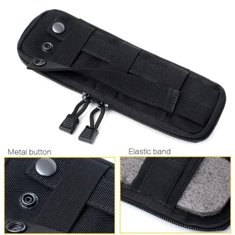 Pochette couteau tactique MOLLE pour pêche plongeante et équipement de survie en mer