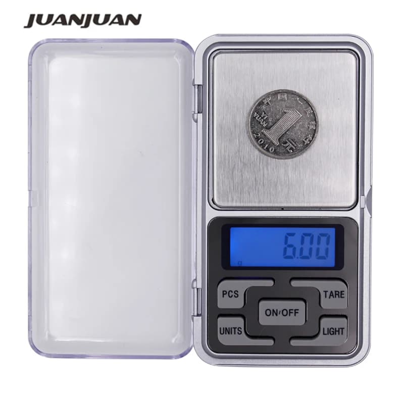 Balance pêche digitale 200g/0.01g - Balance portable précise pour appâts avec boîte retail