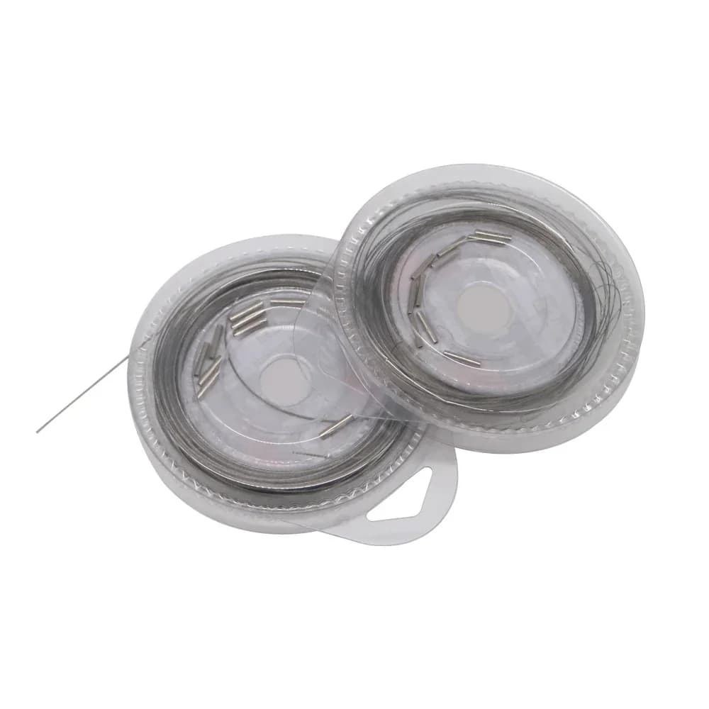 Ligne de pêche leader acier gainée nylon anti-corrosion 10m pour leurres jigging 5 à 200 livres