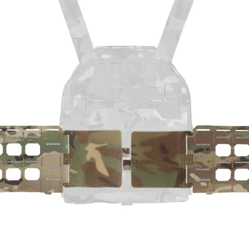 Kit attache plaque gilet pêche tactique MOLLE dégagement rapide équipement chasse ceinture