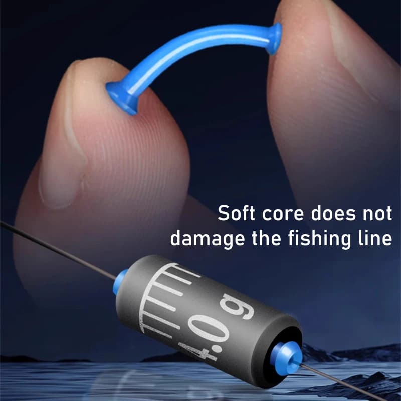 Plombs de pêche avec échelle 1.5-4g - Lot de 30/50/100 pour pêche professionnelle eau douce et salée