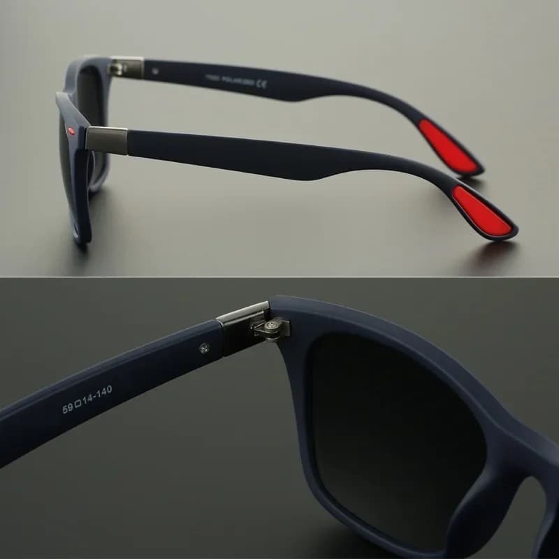 Lunettes de soleil rétro vintage UV400 unisexe - Modèle sport conduite pour pêche en mer
