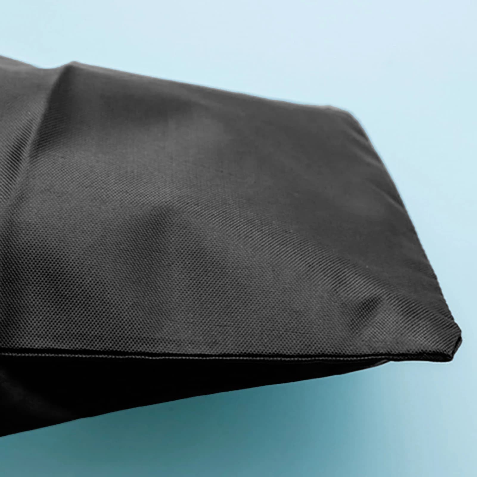 Sac à cordon étanche poussière noir : pochette organisatrice pour casque audio et câbles données