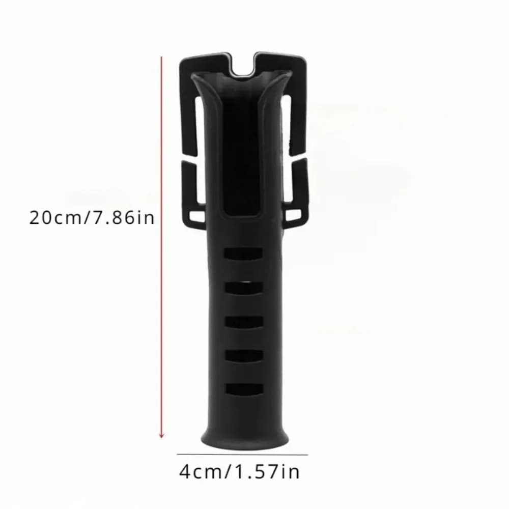 Support canne portable multifonction avec ceinture pour pêche nomade tous terrains