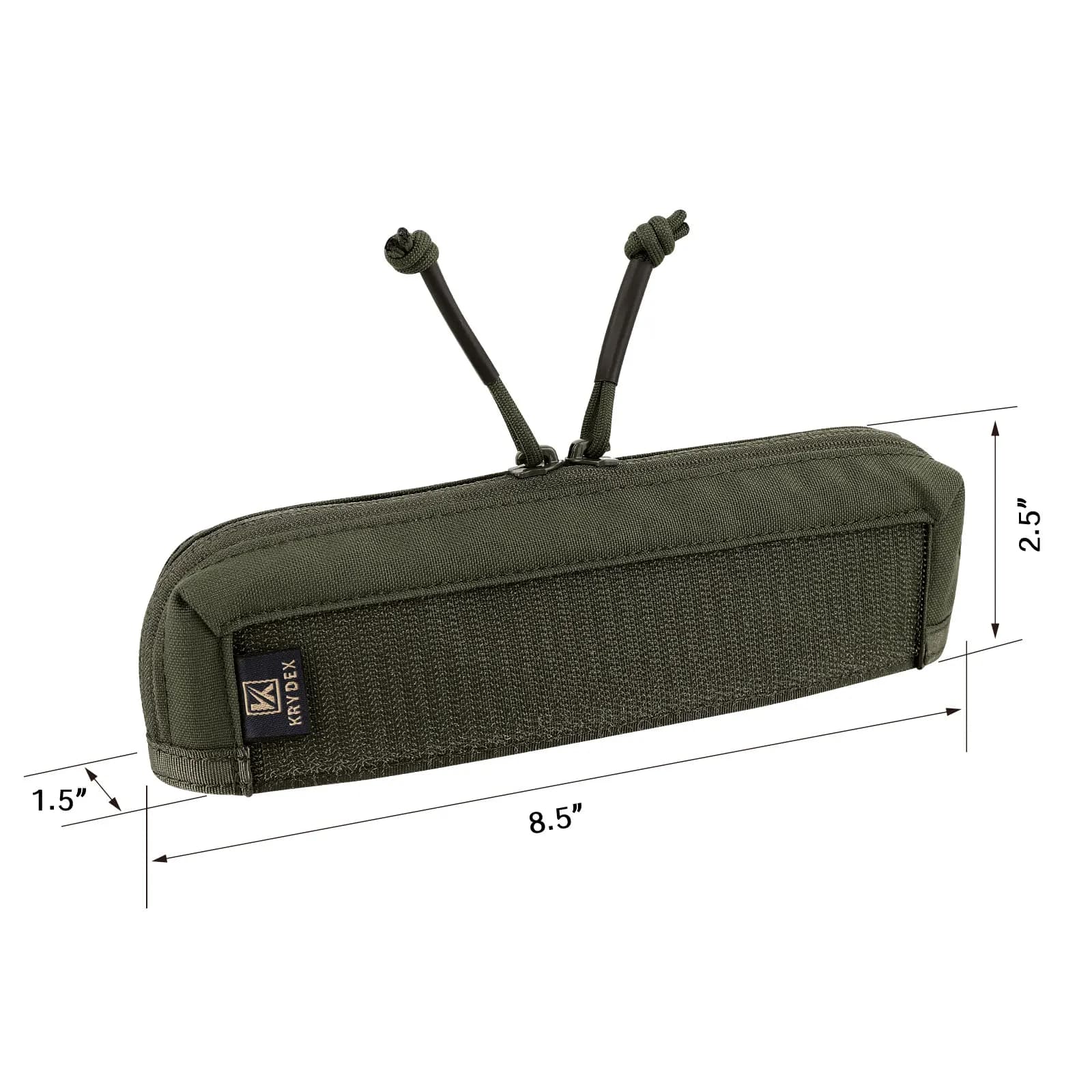 Insert de poche KRYDEX MK3 MK4 pour chest rig - Couverture à double fermeture éclair