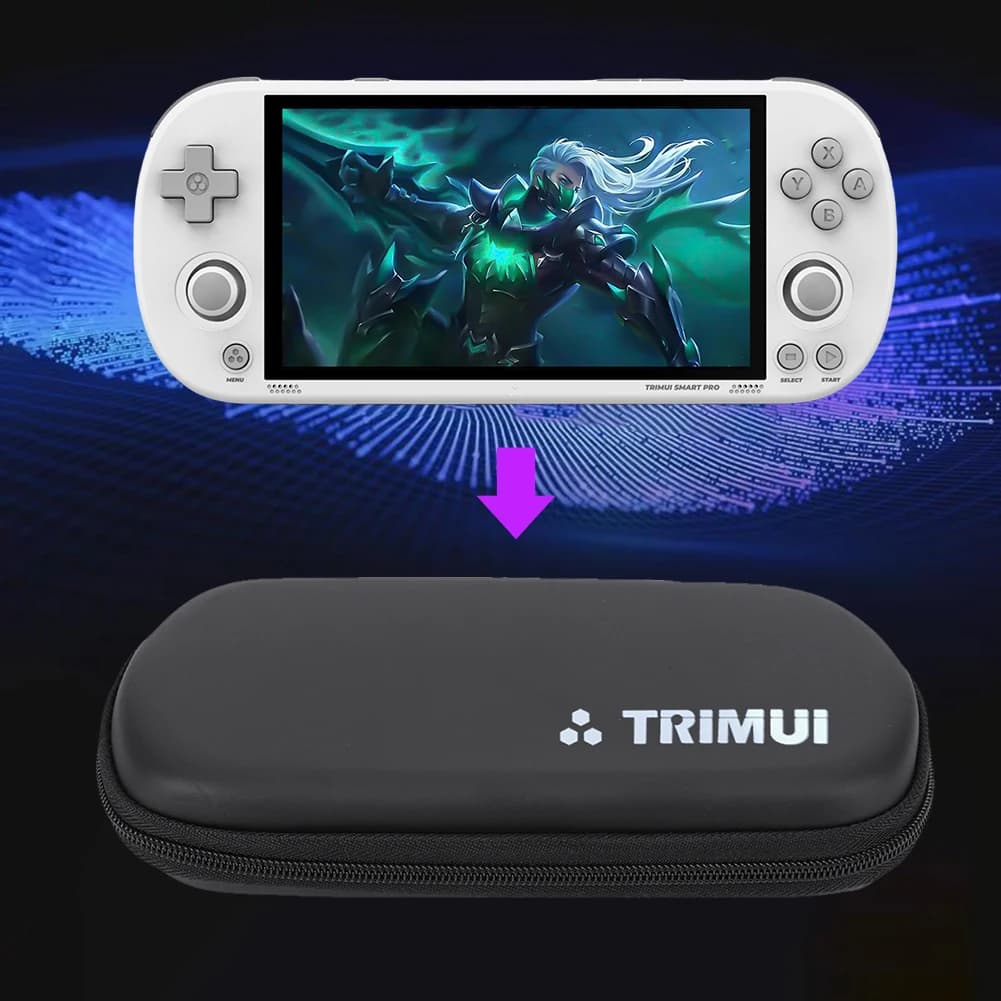 Étui rigide For Trimui Smart Pro EVA anti-rayures, étanche et anti-poussière pour console portable