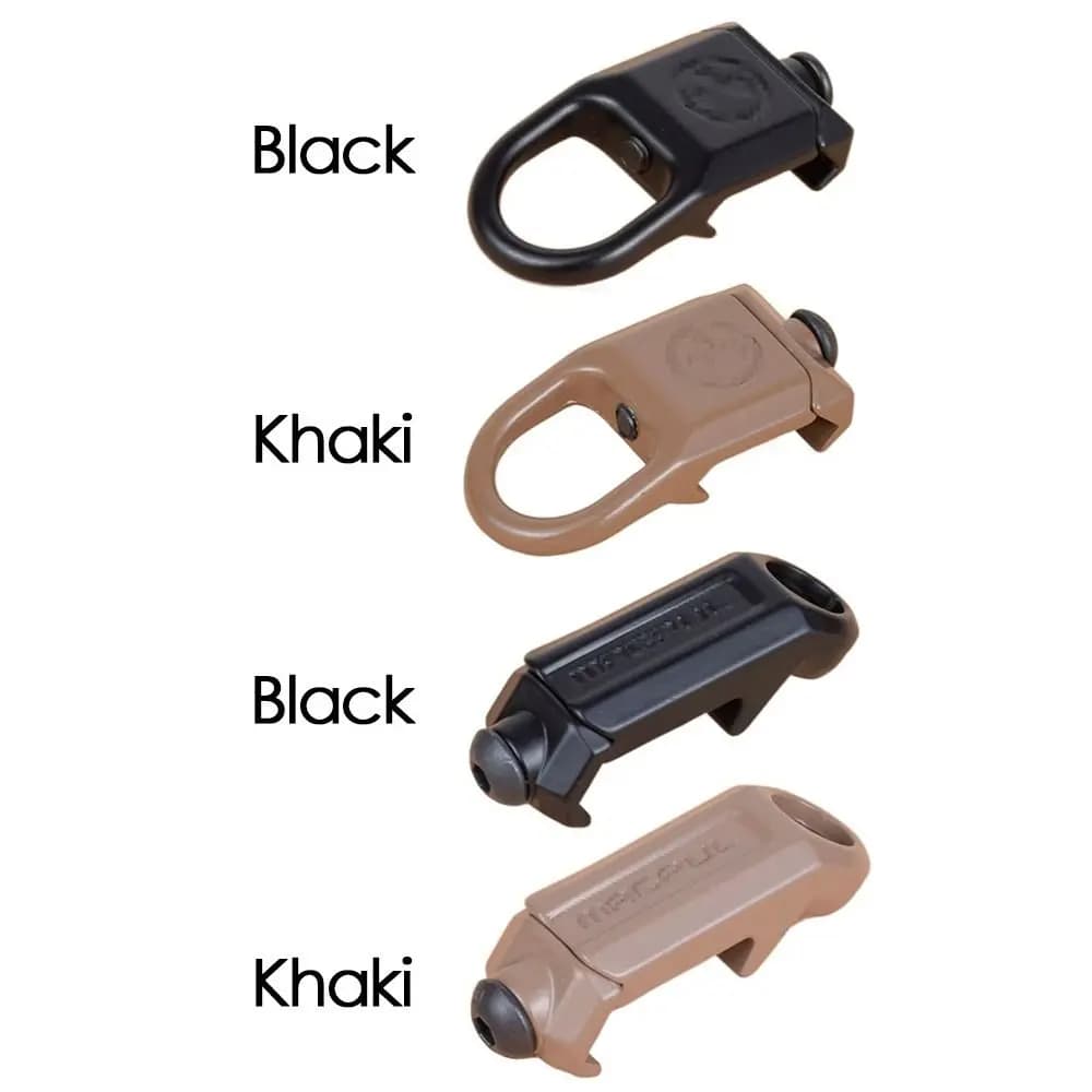 Attache rapide RSA GBB pour rail 20mm - Accessoire de sangle tactique pour fusils de pêche et chasse