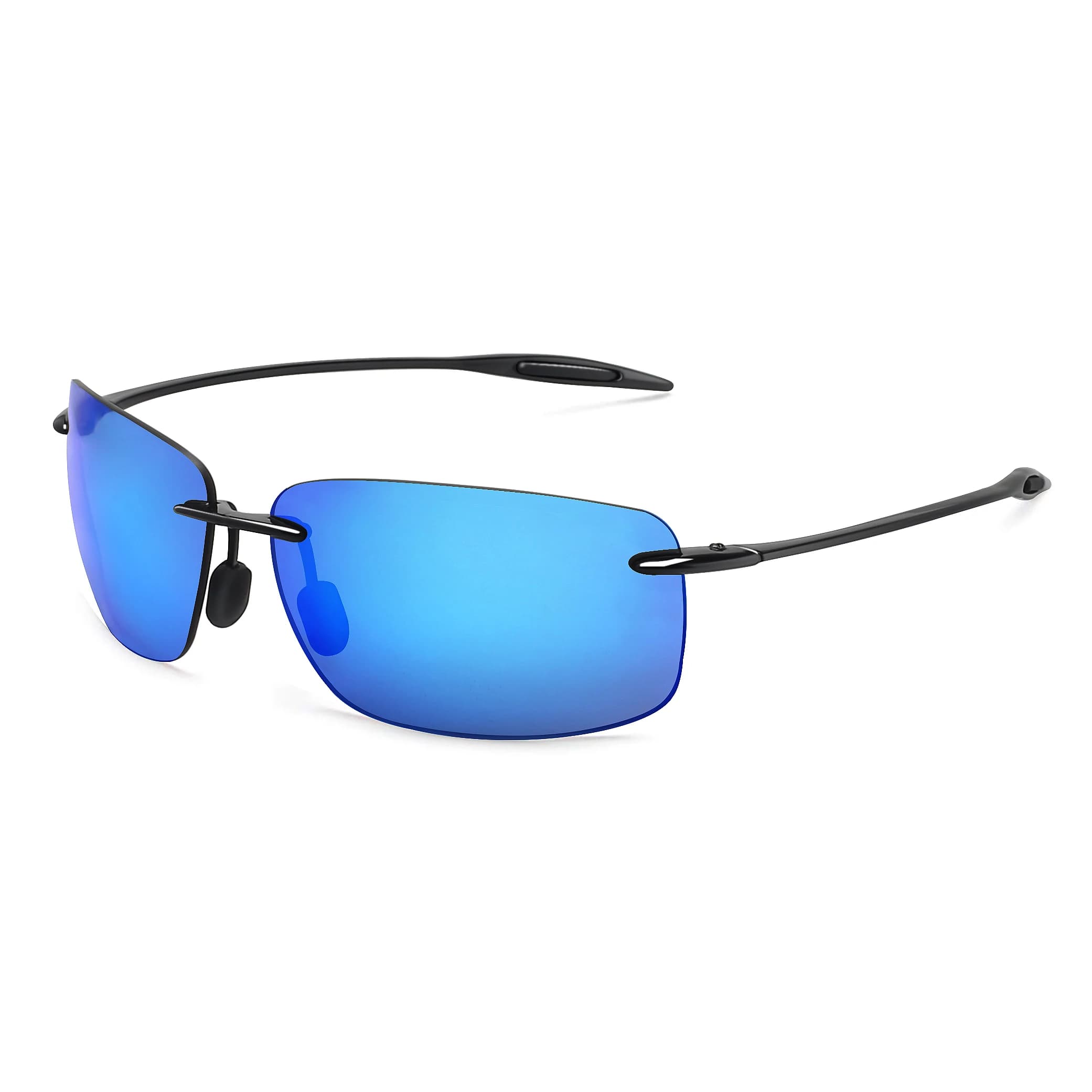 Lunettes de soleil rimless MAXJULI UV400 unisexe - Conduite et pêche sportive confort optimal
