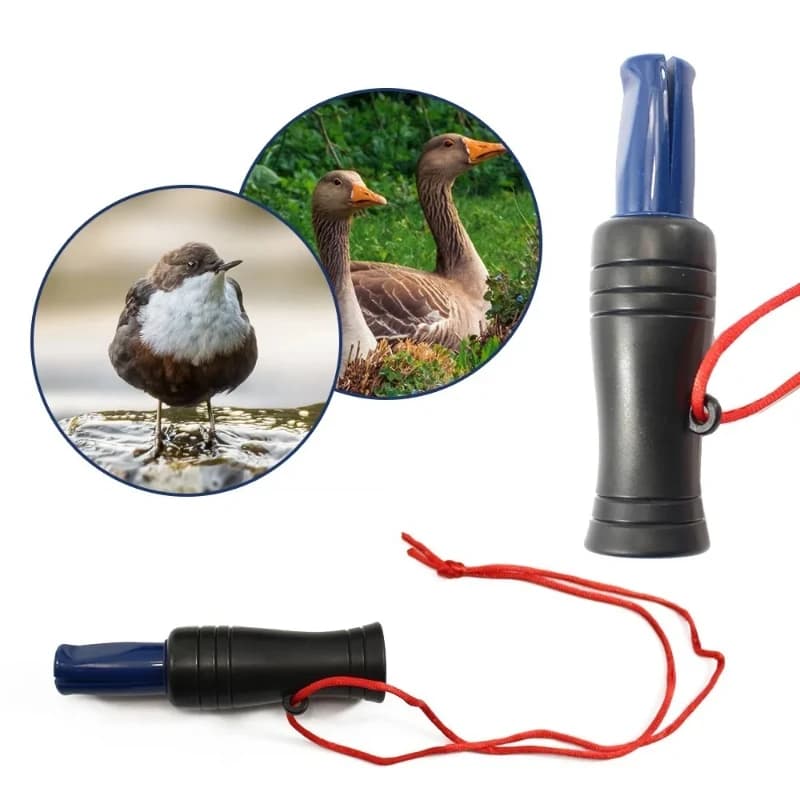 Appel canard colvert chasse - Sifflet leurre pour chasse au canard avec son réaliste et décoy
