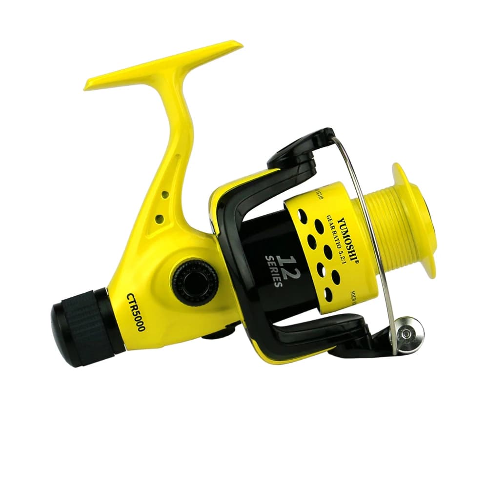 Moulinet de pêche 12BB CTR2000-7000 avec frein arrière et bras pliant pour rockfish