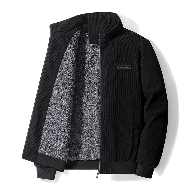 Veste polaire épaisse homme 2025 - Hiver chaud coupe-vent - Veste extérieure classique décontractée