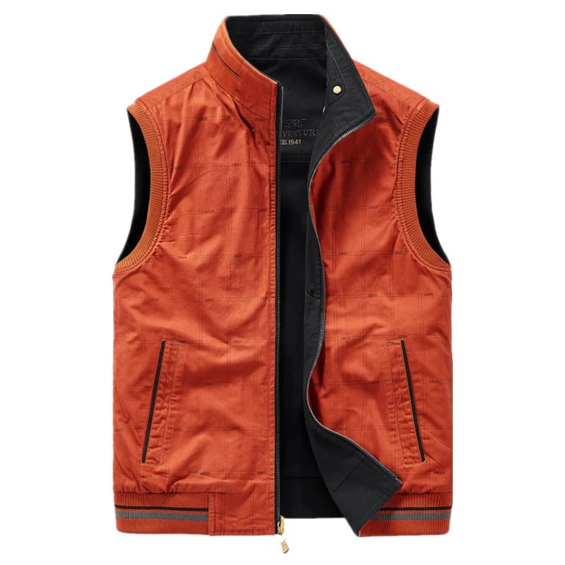 Veste de pêche sans manches double face militaire multi-poches pour homme taille grande 8XL coton automne hiver