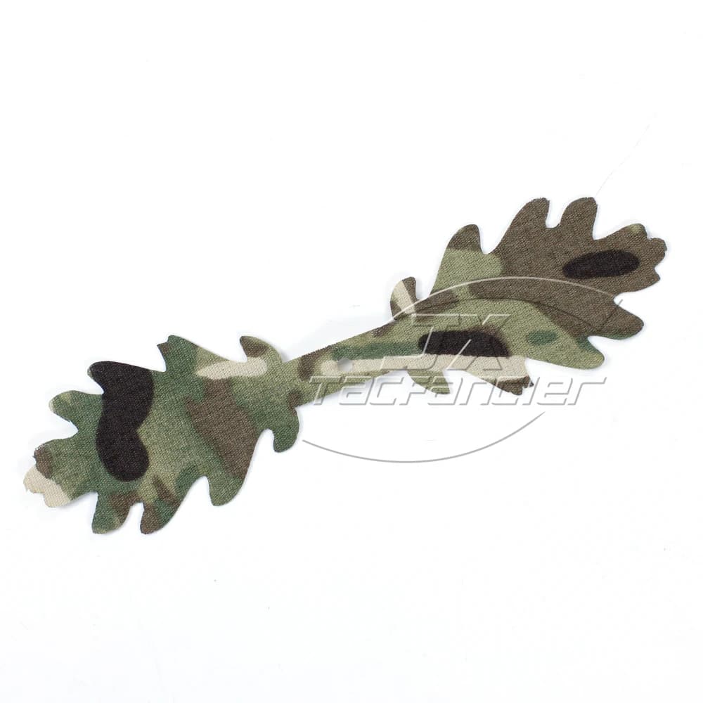 Kit camouflage 3D pour casque de pêche - Filet de dissimulation découpé au laser pour pêche discrète