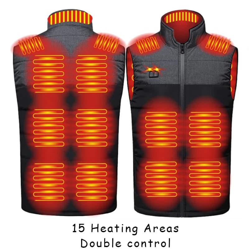 Veste chauffante femme hiver pour pêche et randonnée chauffage intelligent extérieur thermique