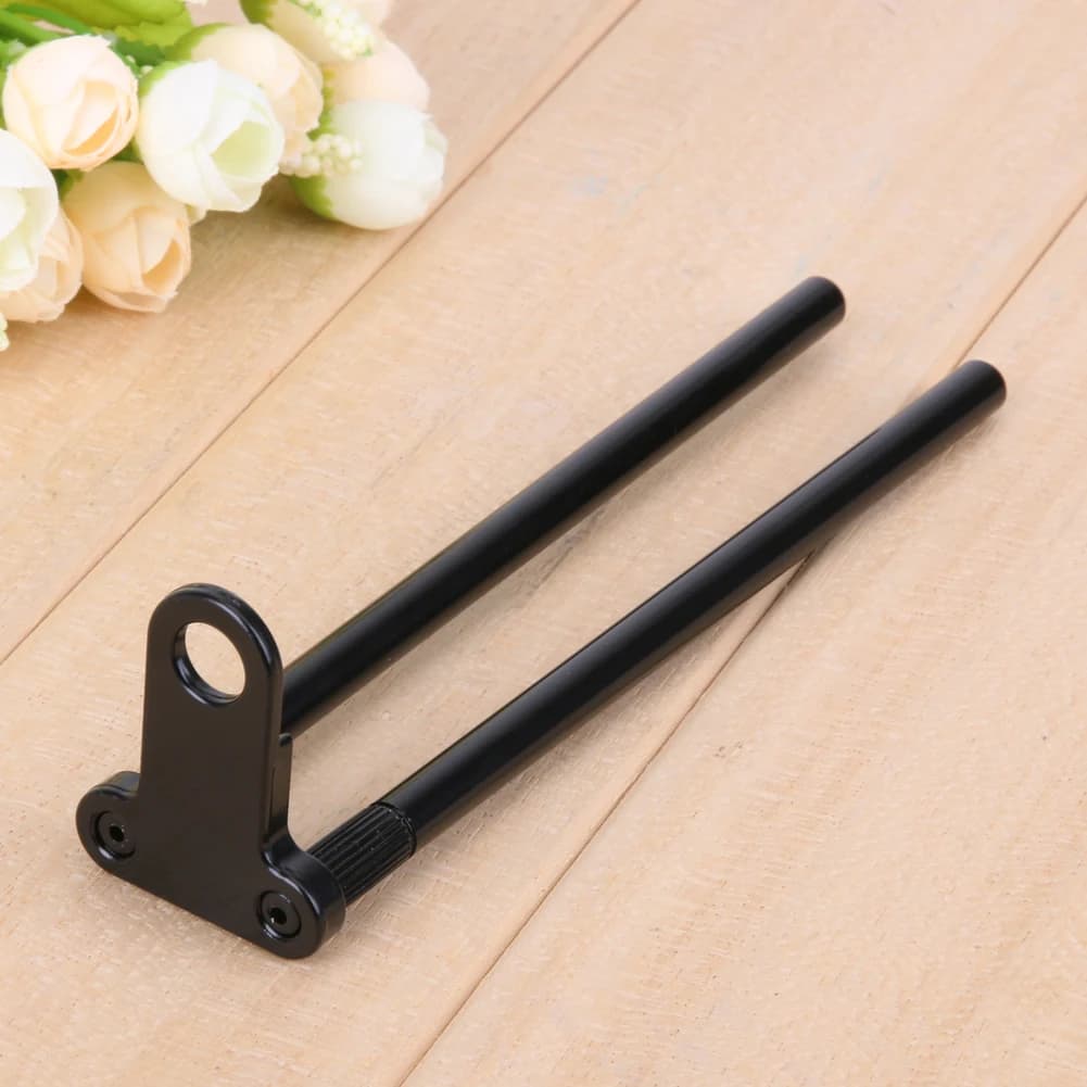 Barres anti-accrochage aluminium pour détecteurs de touches pêche carpe - 1/2/3/4/5PCS noir anti-vent