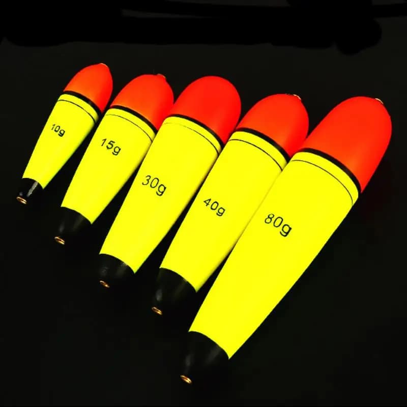 Flotteurs EVA élastiques 10g-120g pour rock fishing - Buoyancy réglable pêche en mer