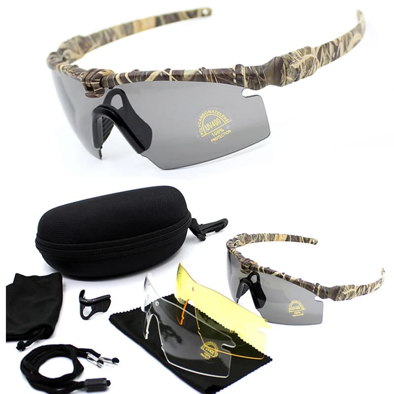 Lunettes de pêche tactiques polarisées ballistiques 3.0 pour pêche professionnelle et compétition