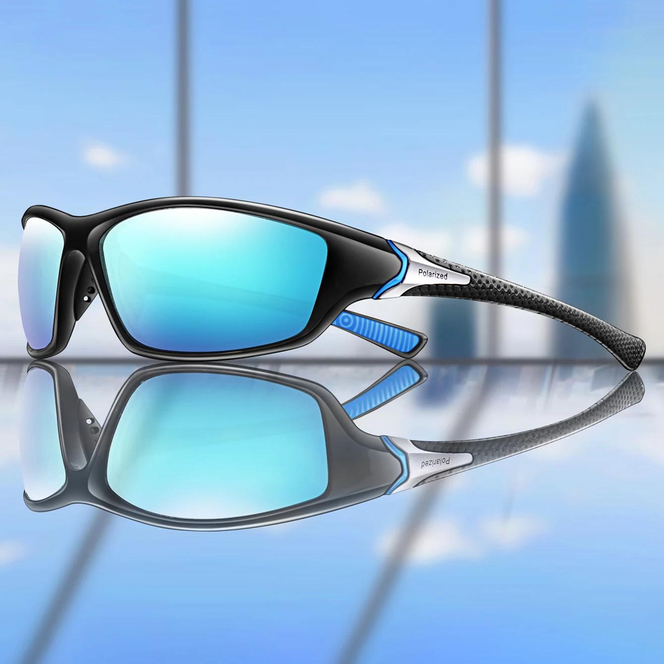Lunettes polarisées pêche extérieure élimination reflets eau vision poissons optimale UV400