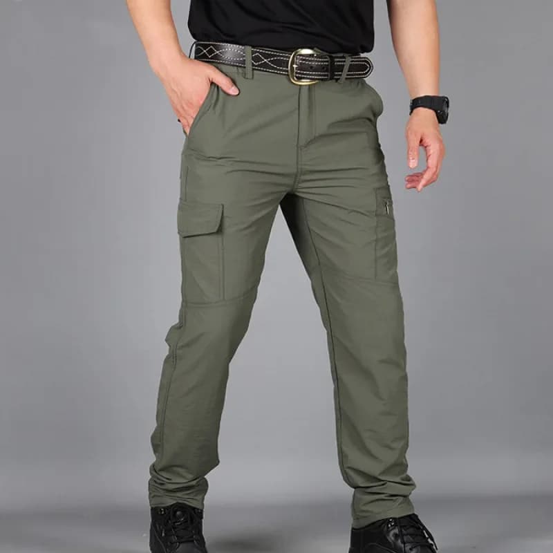 Pantalon cargo travail asiatique homme pour pêche professionnelle et activités intensives