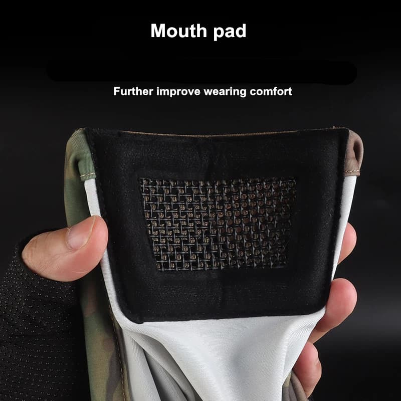 Masque chevalier pliable demi-visage pêche entraînement tir protection extérieure