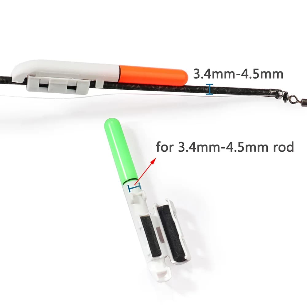 Lampe pêche électronique CR425 3.6V recharge USB - Indicateur de touche LED brillant pour pêche nocturne