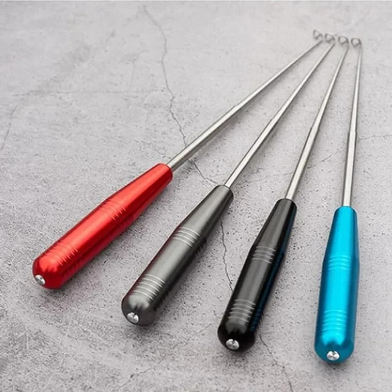Décrocheur Sécurisé Hameçon Pêche Inox Détache Rapide Outil Pêche Portable Accessoire