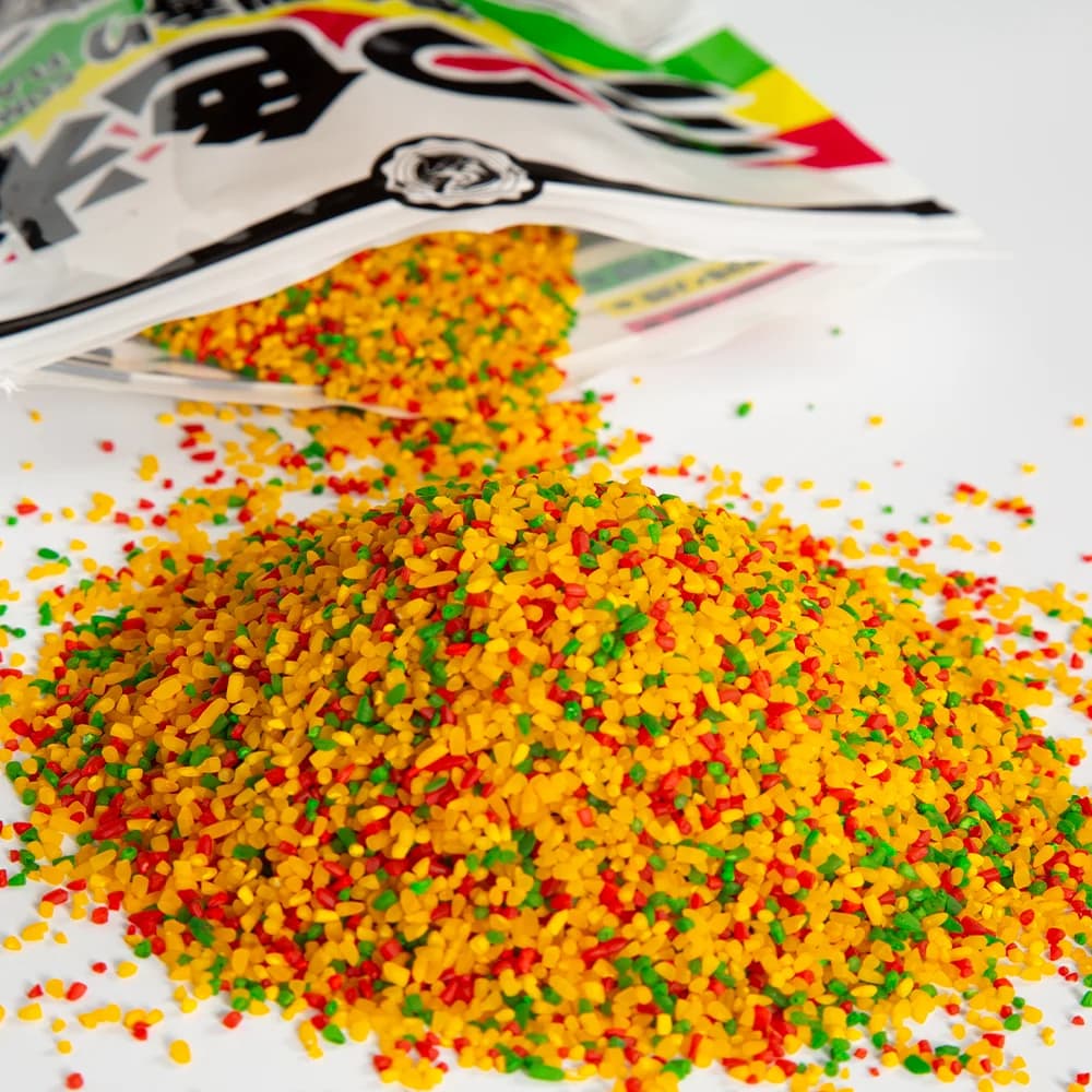 500g granulés appât carpe parfum composite tricolore - Matériel de nidification naturel musc