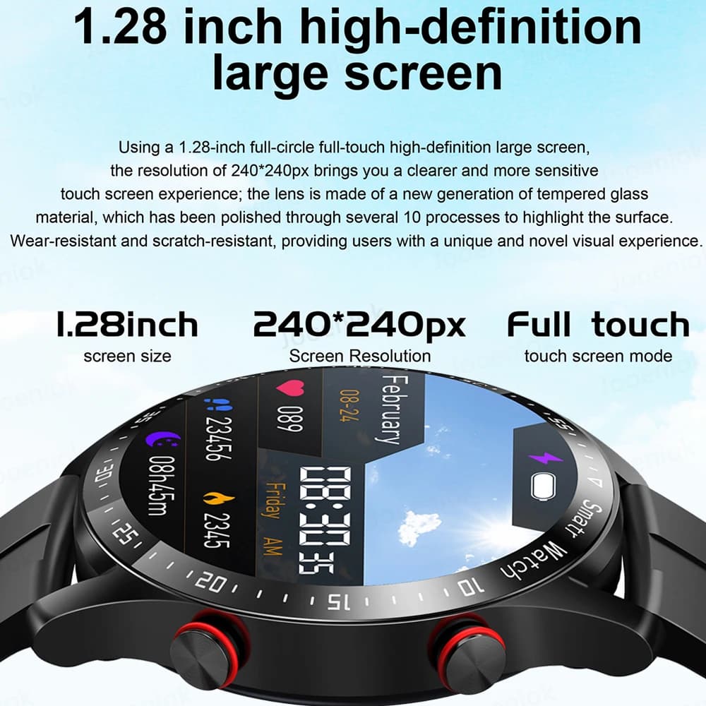 Montre connectée 2026 GT Series ECG+PPG écran HD appels BT GPS tracker fréquence cardiaque IP68 étanche