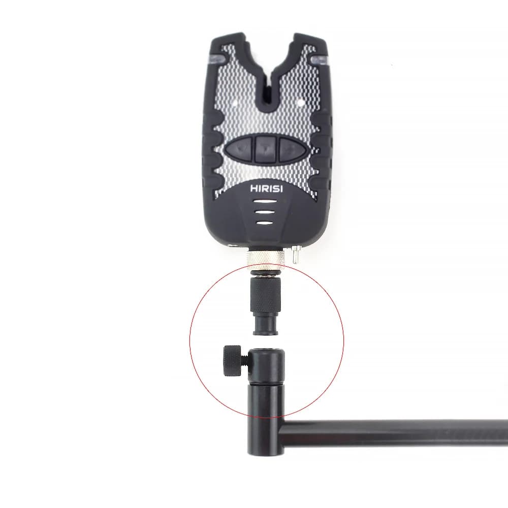 Connecteur rapide pour pêche carpe - adaptateur aluminium pour rod pods et supports