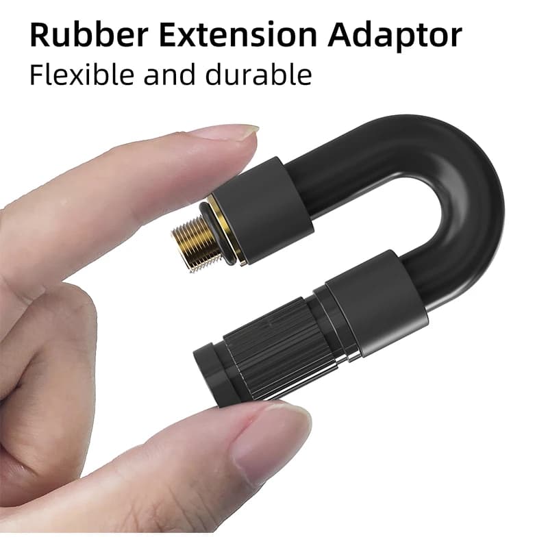 Tube extension 8mm pour pompe à vélo - Accessoire indispensable pour pêcheurs cyclistes