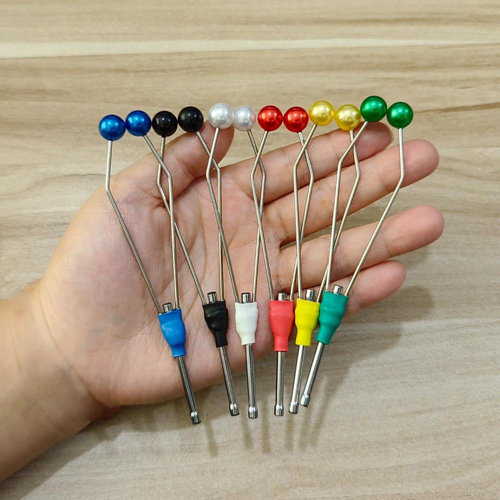 Bobine à fil céramique colorée 1 ou 6 pièces pour montage mouches sèches mouillées et nymphes