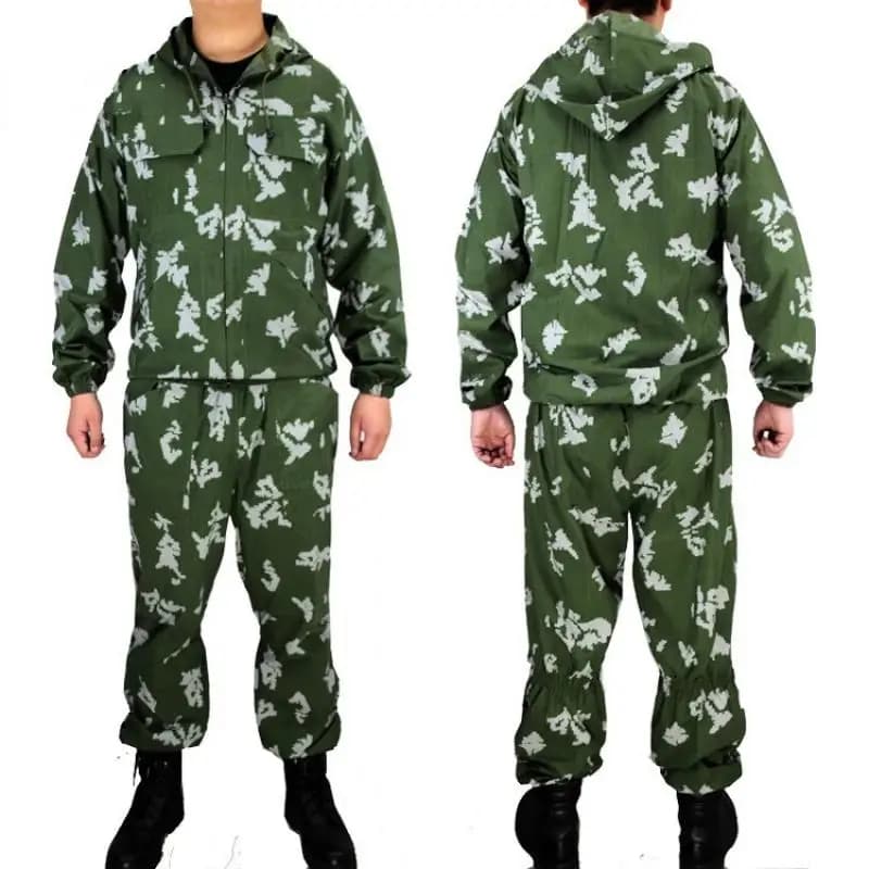 Combinaison camouflage tactique russe ATFG EMR fleurs été pêche respirante avec capuche