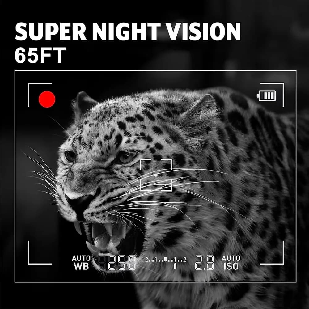 Caméra de chasse Suntekcam 50MP 4K HC-881A avec déclenchement 0.3s vision nocturne infrarouge étanche