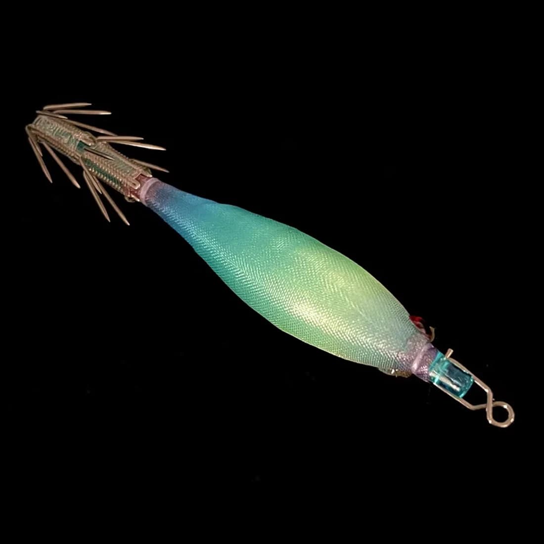 50 clips rapides 9KM 10mm pour leurres seiche et crevettes acier inoxydable pêche mer