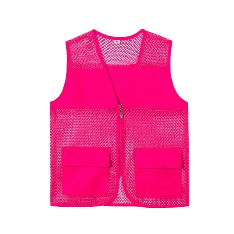 Veste de pêche légère homme à logo imprimé pour groupe bénévolat et travail en extérieur