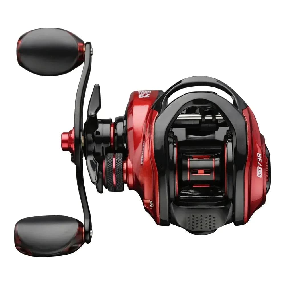 Moulinet baitcasting ultra-léger drague 8kg pour pêche du bass et brochet - Matériel pêche sportive
