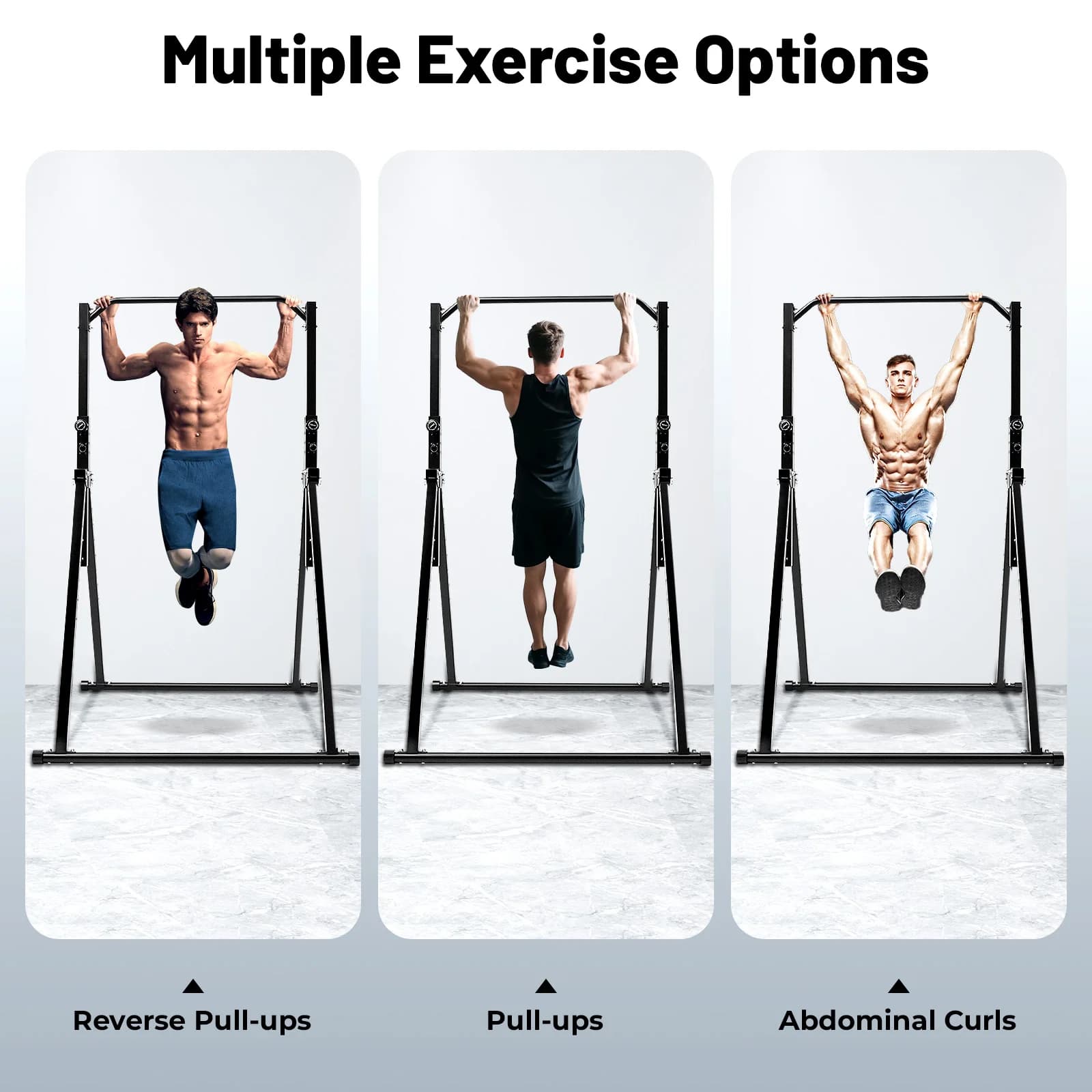 Tour de puissance triangulaire pliable - Station traction multifonction ajustable - Équipement fitness pêche