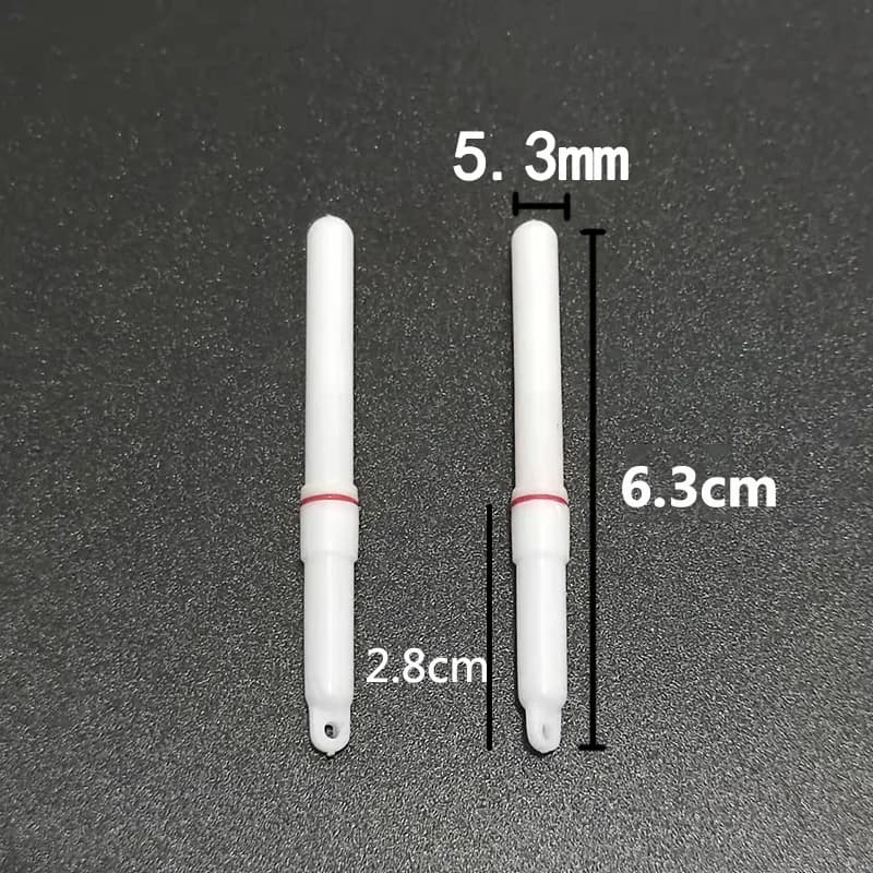 10 bâtons lumineux de pêche nocturne avec piles cr425 et flotteurs lumineux pour attirer les poissons