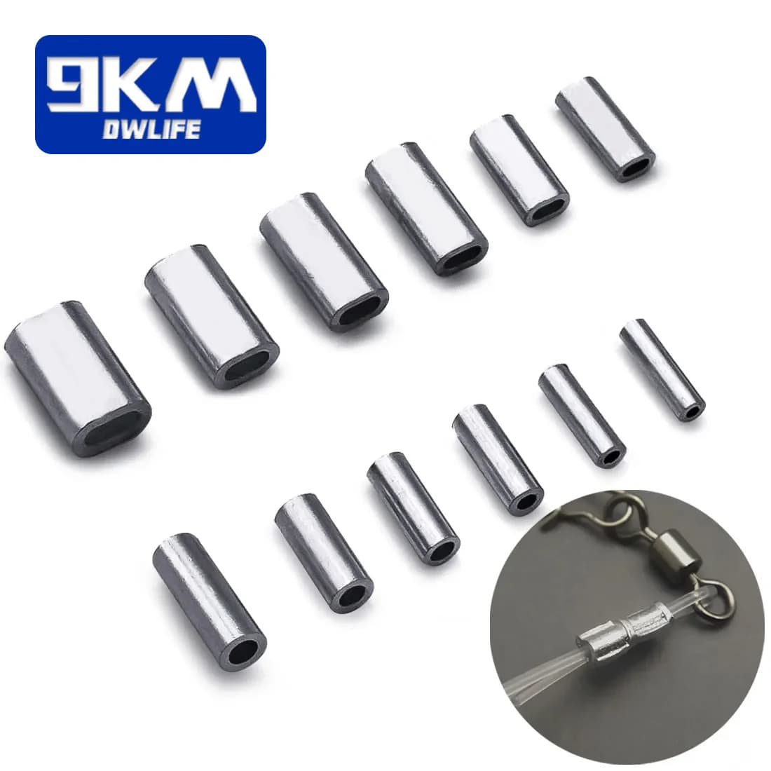 Pince à crimper 50-200 manchons aluminium - Outil pour bas de ligne pêche carpe et mer