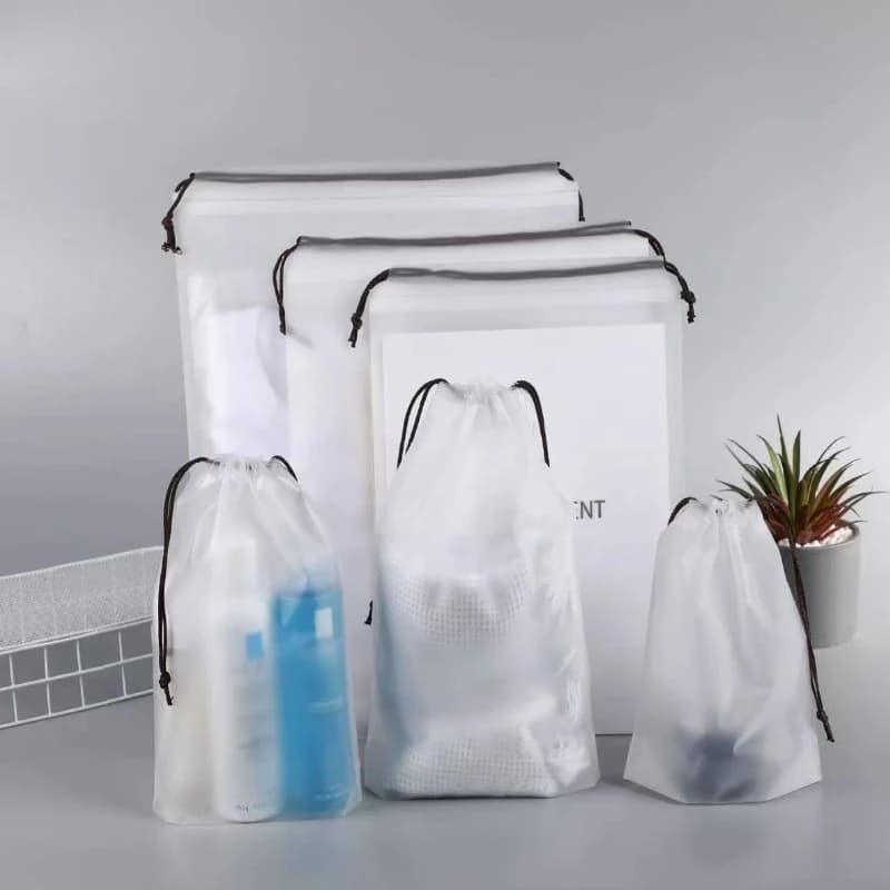 5 à 10 sacs de rangement chaussures portable étanche transparent pour voyage et maquillage