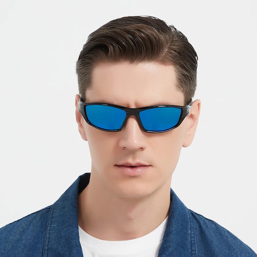 Lunettes de soleil vintage sport protection outdoor running pêche conduite montagne
