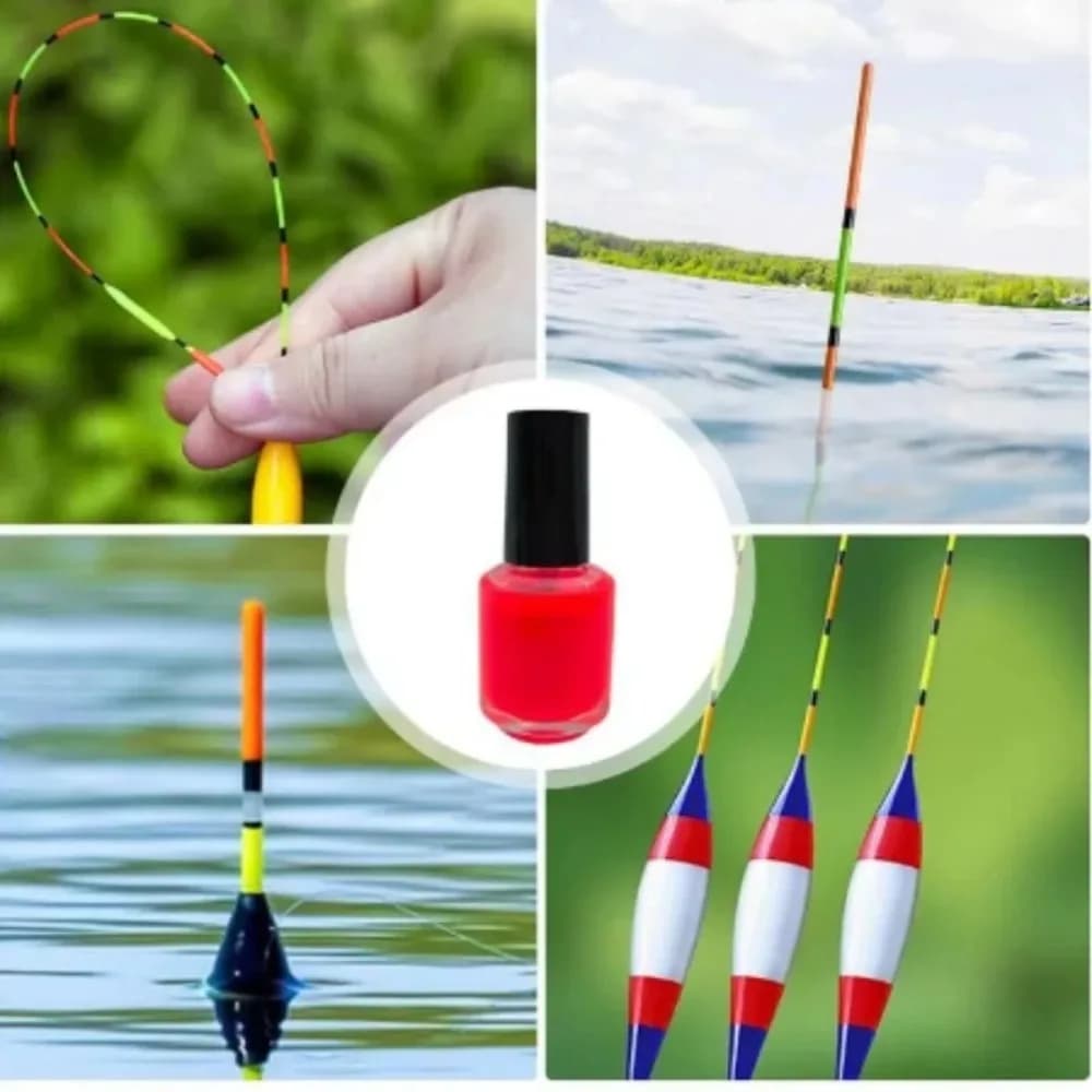 Peinture fluorescente réparation flotteurs de pêche séchage rapide haute visibilité nuit