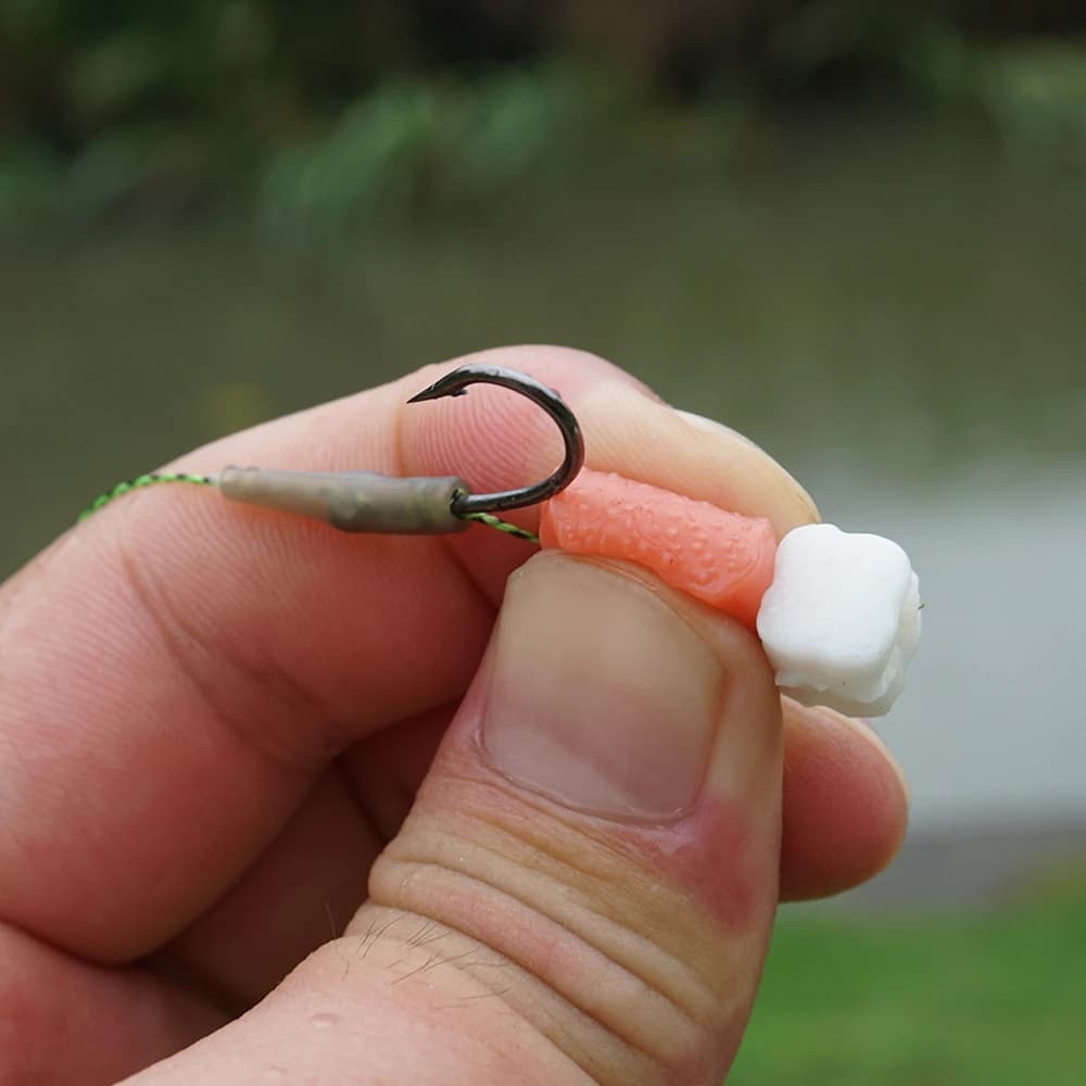 30 leurres souples en silicone flottants Hirisi MA104 - Pêche carpe - Appâts artificiels caoutchouc