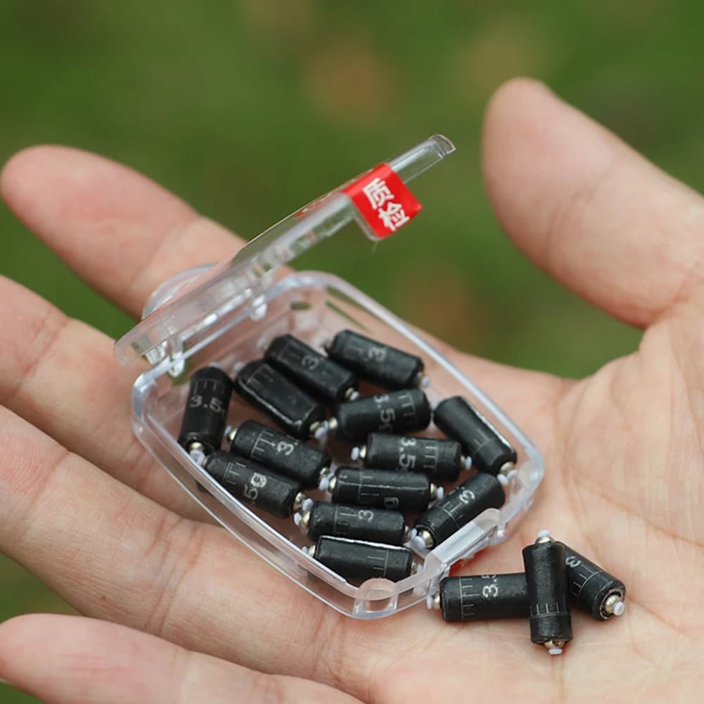 10 plombs drop shot avec échelle 2.5g à 4.0g - Plombs double cœur à immersion rapide pêche