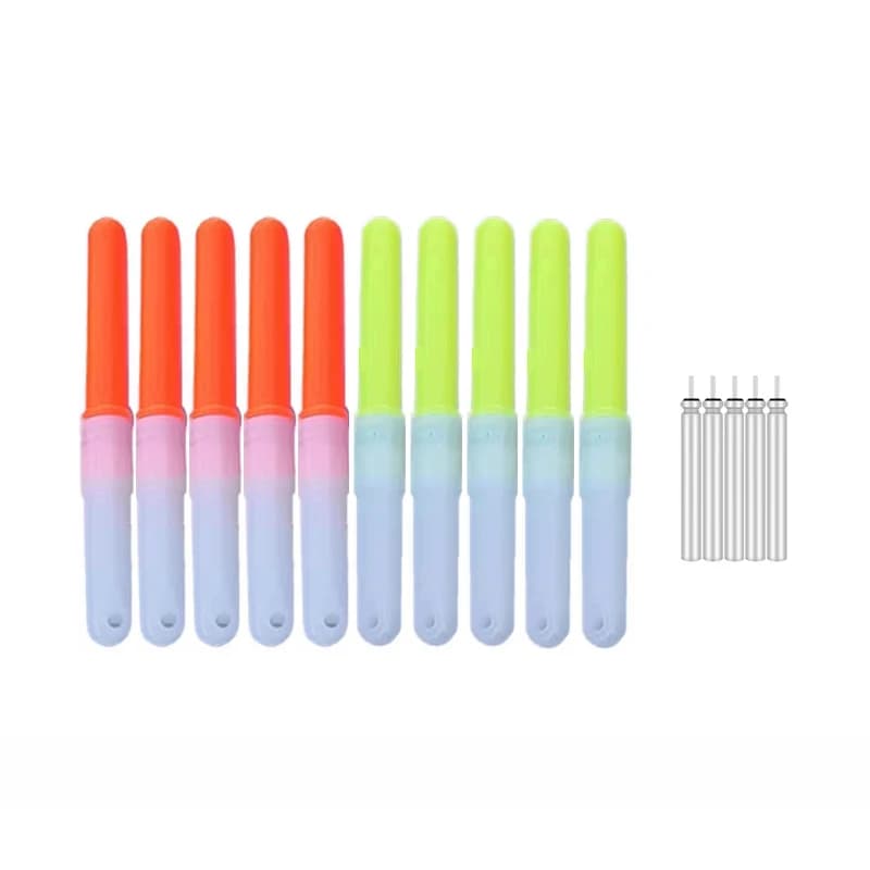 10 pièces lot lumière électrique pour flotteur de pêche nocturne avec pile CR322 accessoire LED starlight