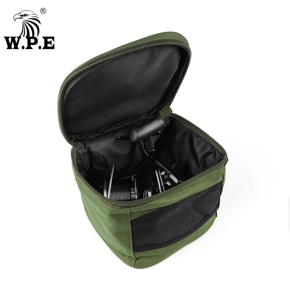 Étui moulinet pêche W.P.E waterproof 500-10000 - Accessoire carpe pesca sac main 1 pièce