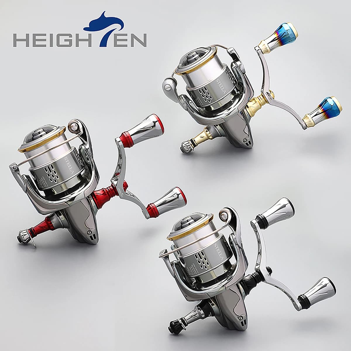 Roue d'équilibre HEIGHTEN 38mm pour moulinet de pêche - accessoire modélisation alu pour magnet fishing