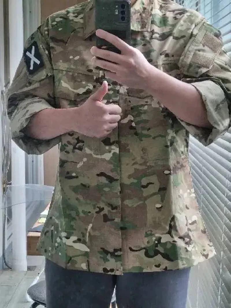 Combinaison combat GEN3 manches longues - Tenue pêche technique camouflage pour performance optimale